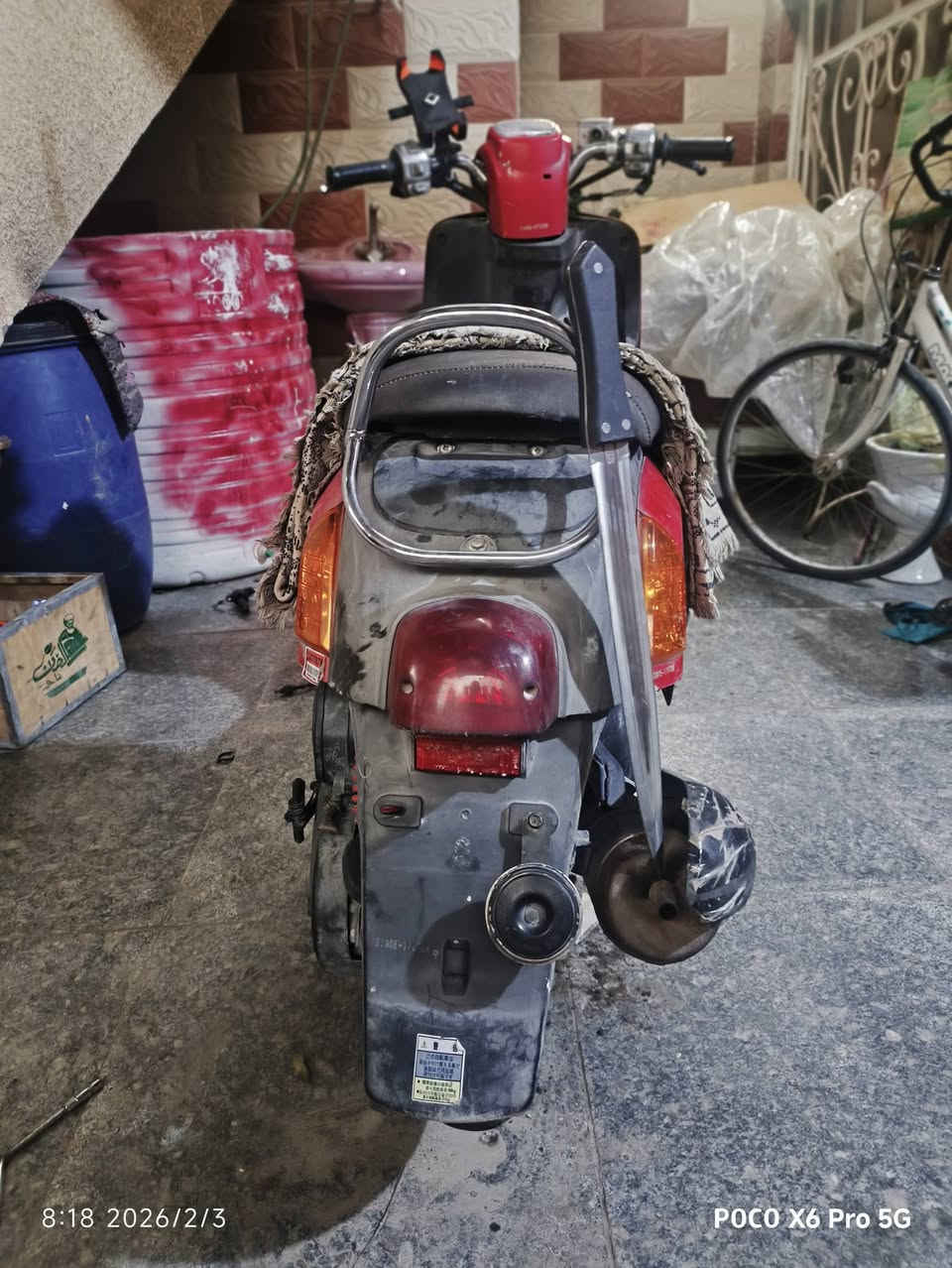 السلام عليكم دراجه بوليس كفاله عامه برغي ما مفتوح مكينه خرسه ما تنسمع وناعمه كفرات  شخط مابيهن بلادي صلنصه بلادي كهربائيت كامله ما بيها اي نقص سلف شغال هندر شغال سعره 775 وبيه مجال بسيط حك الجيه المكان كربلاء حي العباس ***********
