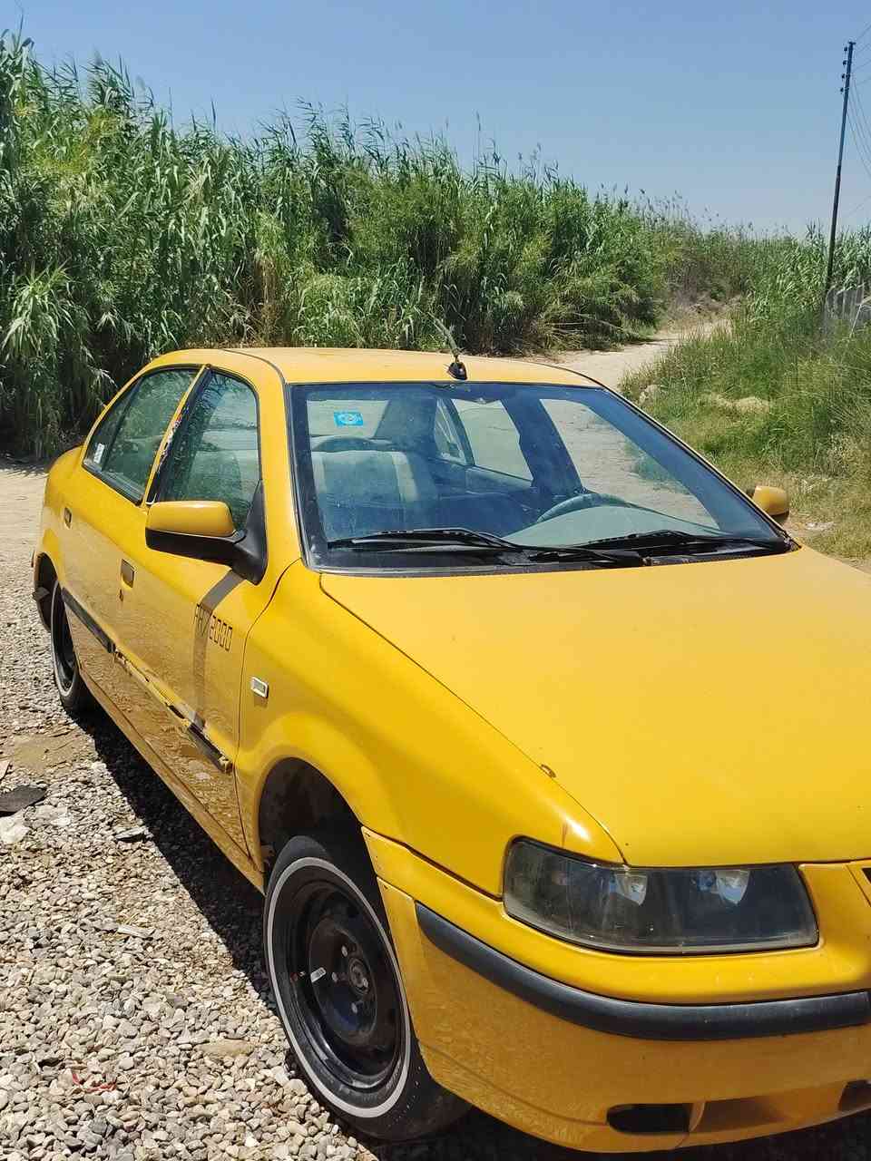سلام عليكم سمنت للبيع موديل 2011ناطقة للبيع او مراوس بسايبة طيبة  مكينة فرنسي بيه بخار كير فرنسي طيارة تخم تاير ويل جديد محدثة مصبوغة حزام داخل نضيف حيل شاشة لايت زنون صدر امامي خلفي جديد سنوية 31 انكليزي
كهربايات كله شغالة مكان بغداد السعر 28وبيه مجال كلش قليل ***********
