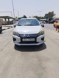 ميسوبيشي ميراج 2022 حادث جاملغ وبنيد  شاشه وكاميرا وسبايدر بك لايت لد ...