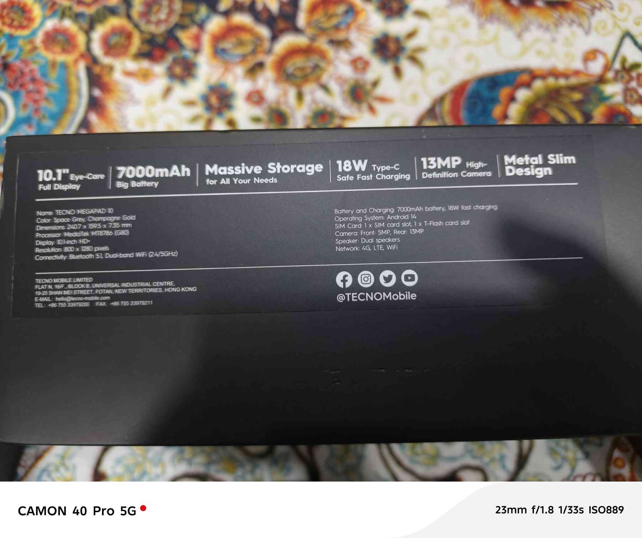 السلام عليكم ايباد تكنو مستعمل اخو الجديد الذاكرة ١٢٨ السعر ١٨٠ وبي مجال بسيط  مكاني بغداد الزعفرانية الشراي يدخل خاص


**إذا كنت صاحب هذا الإعلان وتريد حذفه لأي سبب، رجاءا أرسل رسالة إلى الدعم الفني**