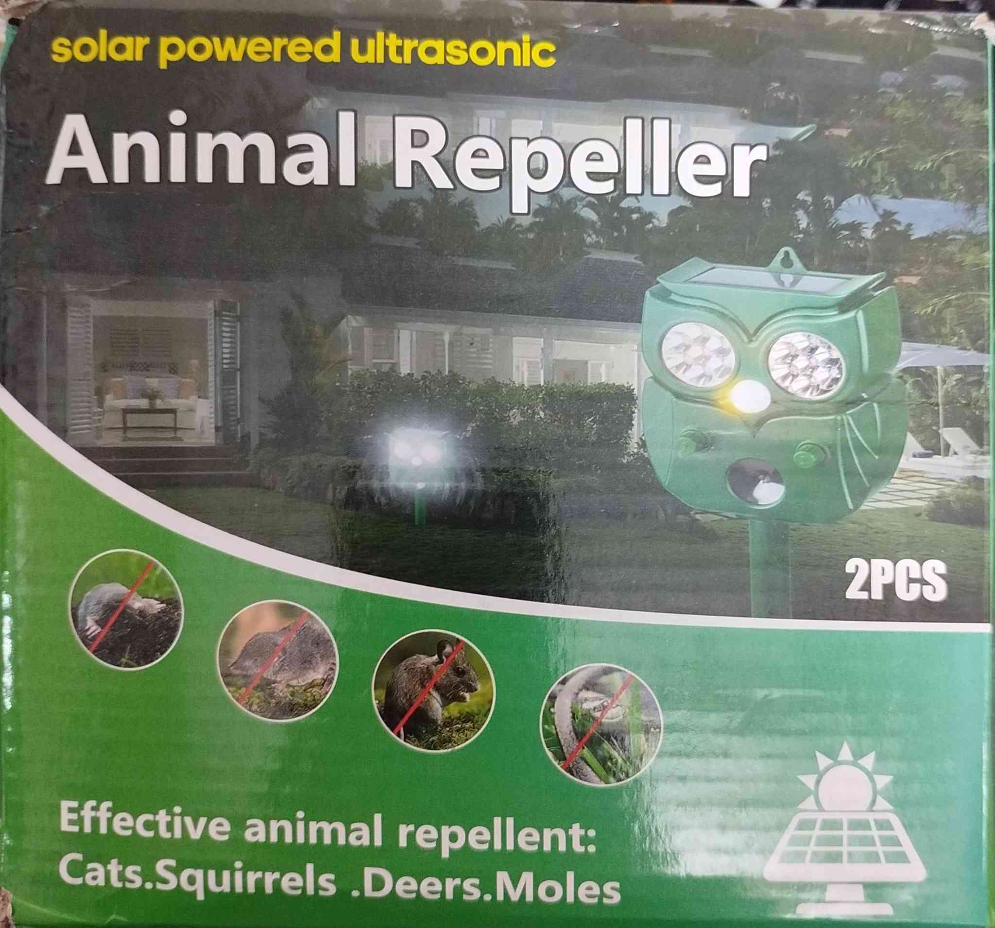 طارد حيوانات


**إذا كنت صاحب هذا الإعلان وتريد حذفه لأي سبب، رجاءا أرسل رسالة إلى الدعم الفني**