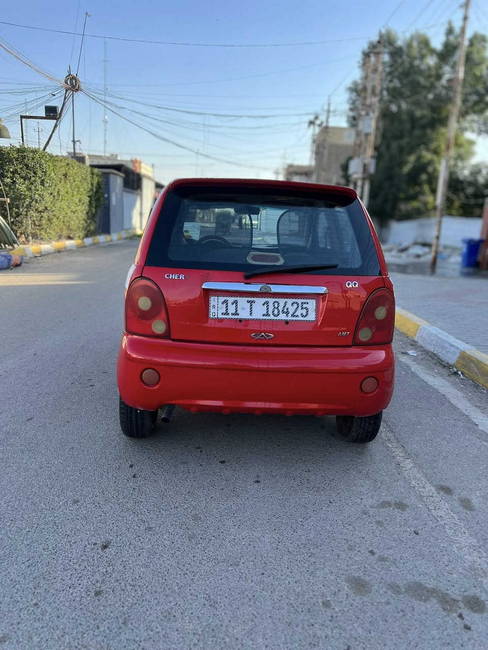 سلام عليكم كيو كيو 2012 كير عادي ب اسمي رقم انكليزي سنويه ل30 مكفوله من الضربه والصبغ صدر امامي خلفي جديد تبريد تدفئه شغالات كهربائيات كلهه شغاله شاشه لايت عالي ناصي مابيهه نقص بيع السعر 27 وبيهه مجال مكاني بغداد الحسينيه للاستفسار ***********
