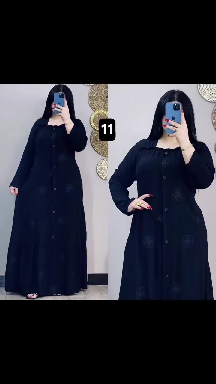 جديد اناقتي لموسم محرم الحرام 🖤
دشداشه نسائي دبل كلوش تطريز سواد فاحم  

الخامه كشمير ايطالي اصلي 💯

القياسات من 2xl الى 5Xl

سعر الدرزن 12 قطعة 85 الف  

سعر القطعة مفرد 10 الاف فقط 

يوجد توصيل جميع المحافظات

للحجز ***********
