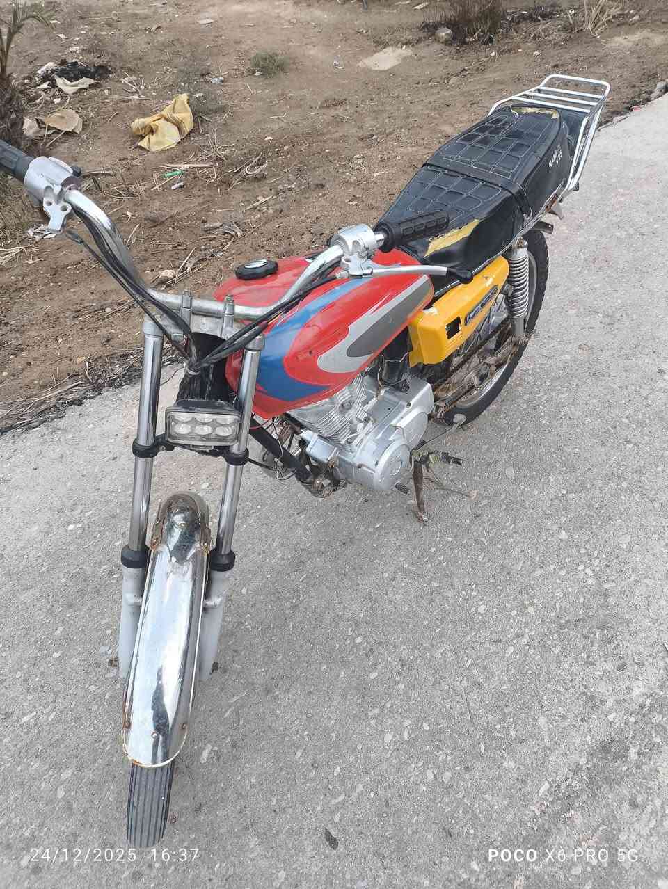 س ع دراجه نامه للبيع مديل 2019 اوراق اصليه 7 ورقات سعر 550 وبيه مجال *********** ابو 475 لا تراسل
