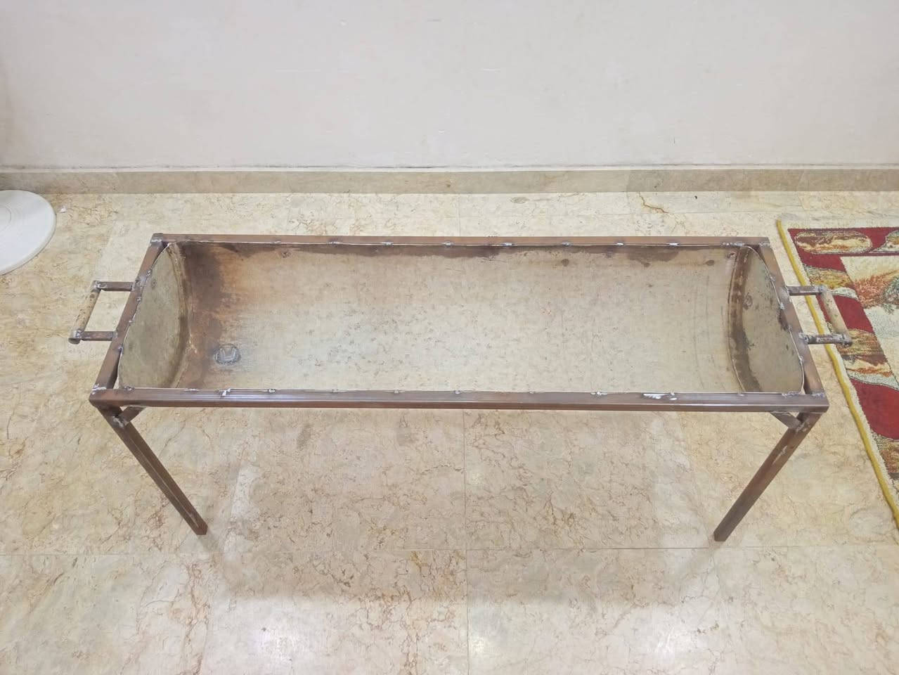 السلام عليكم منقله للبيع قياس 135×45 رتفاع 63 حديد ثقيل ..‏‪***********‬‏
