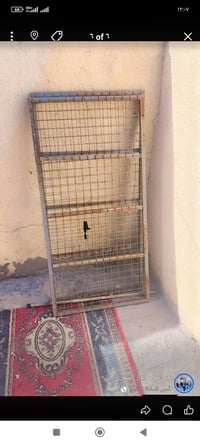 سرير اطفال • حديد • نظيفه