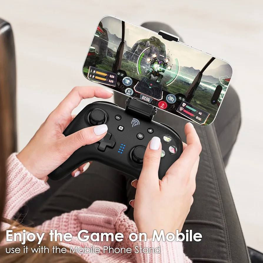 جوستك العاب بلوتوث  EasySMX 🫡🔥
متوافق مع 

PC ✅ 

windows ✅ 

Laptop ✅ 

Nintendo switch ✅ 

Nintendo switch lite ✅ 

Nintendo switch oled ✅ 

Android ✅

ios ✅ 

Android TV ✅ 

يدعم عدة العاب بشكل مباشر بدون برنامج مثل 

Call of duty mobile ✅

Call of duty warzone ✅ 

APEX LEGENDS ✅

Genshin impact ✅

diablo immortal✅

يدعم المحاكيات مثل 

aethersx2 ✅

PPSSPP ✅ 

GOLDPPSS2 ✅ 

PPSSPP GOLD ✅

أضائه RGB على ABXY✅

4 شفتات احترافيه قابله للبرمجه ✅ 

زر تيربو ✅ 

جيرسكوب 6 محاور ✅ 

دبل اهتزاز  5 مستويات ✅ 

شحن يدوم من 10 الى 15 ساعه ✅ 

مسافة الاتصال 10 متر ✅ 

منفذ شحن تايب سي ✅ 

مقابض غير قابله للأنزلاق ✅ 

توصيل جميع محافظات العراق 🚙🚗


**إذا كنت صاحب هذا الإعلان وتريد حذفه لأي سبب، رجاءا أرسل رسالة إلى الدعم الفني**