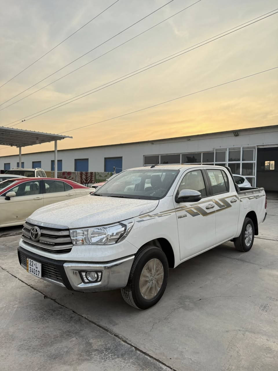 هايلوكس ناصي زيرو كويتي موديل 2025 رقم أربيل سعرها325
سياره زيرو 
مكان بغداد الراشديه  
***********
