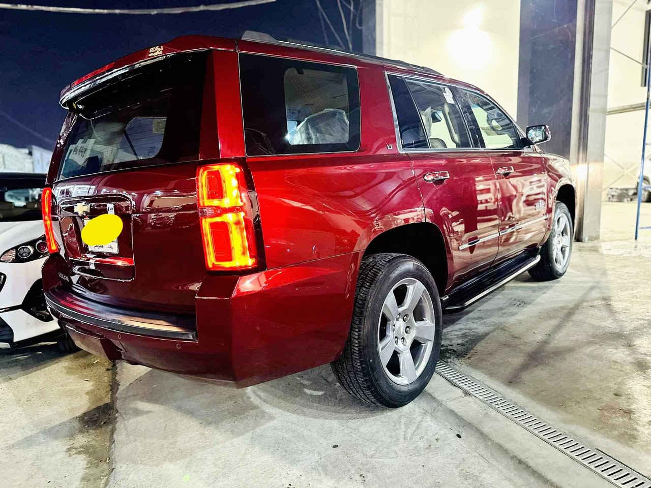 تاهو موديل2020 رقم بغداد حادث كلش بسيط ومرفق بالمنشور وبيها فقط صبغ ٣ قطع جاملغ وبابتين  بصمه تشغيل وبصمة ابواب تشغيل عن بعد  توقف ذاتي مكينه 5300 المرغوبه فول تحكمات كشنات كهربائيه كشنات اماميه تدفئه ماشيه 137 الف كيلو وليس ميل سيارة مال بيت وجناي ومناقصها شي مكاني العمارة ***********
