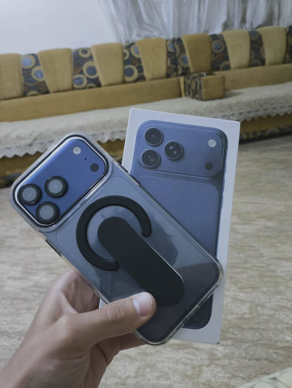 للبيع .iphone 17 pro Maks
الجهاز كوبي (ككندي🇨🇦) مو صيني ركز.
الجهاز نضافه 100٪100 شخط مابي..
ذاكرة 1 تيربي (1000)....
البطاريه 100,.....
كامرات زلالل اتصال تصفح انترنيت كله شغال.....
شغال على اخر حباية....
كامل ملحقات كيبل وباكيت....
السعررر 155 الفف فقط....
المكان رمادي خمسه كيلو...
لستفسار ***********
