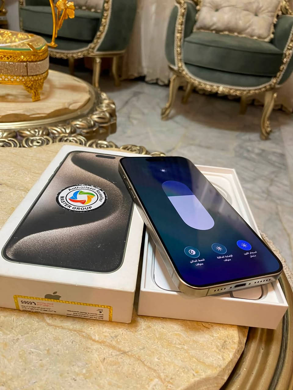 15برو ماكس ماستر🔥
نضافه 100/100
ذاكرة256
 بطاريه 86 بلادي الله شاهد فول بلشحن
الجهاز على وضع الشركة لا مفتوح ولا مصلح 
وتر بروف مكفول 
ضمانه يومين تاخذه من باب البيت 

 السعر :  مليون  قفله مابي اي مجال غير هذا السعر ما ابيع ولا اتعب نفسك وتخابر رجاءا
مكاني بغداد العطيفية / الشالجية
 ***********
