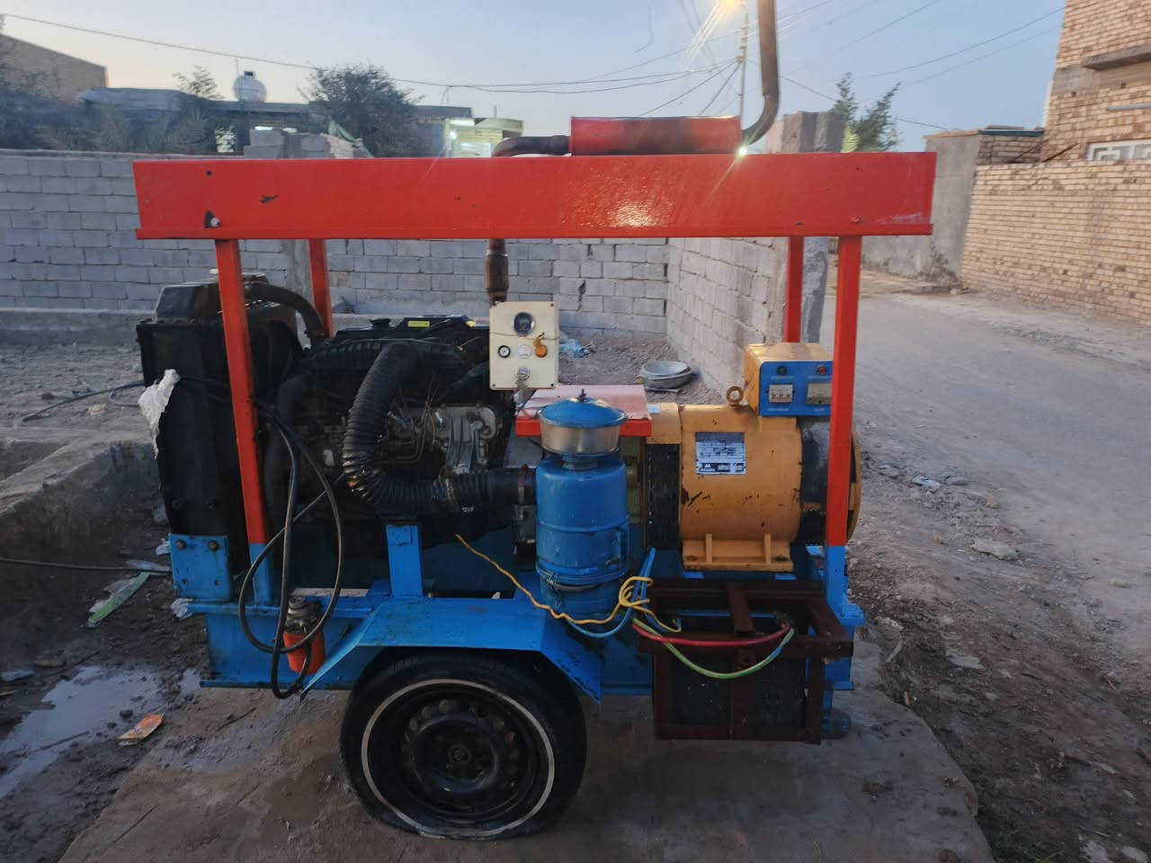 سلام عليكم مولده كيه لبيع 35كيفي مولده محرك ورس توليد شرط لنضفه وشرط تشغل مولده نكره سلف جهازه رقم ***********
