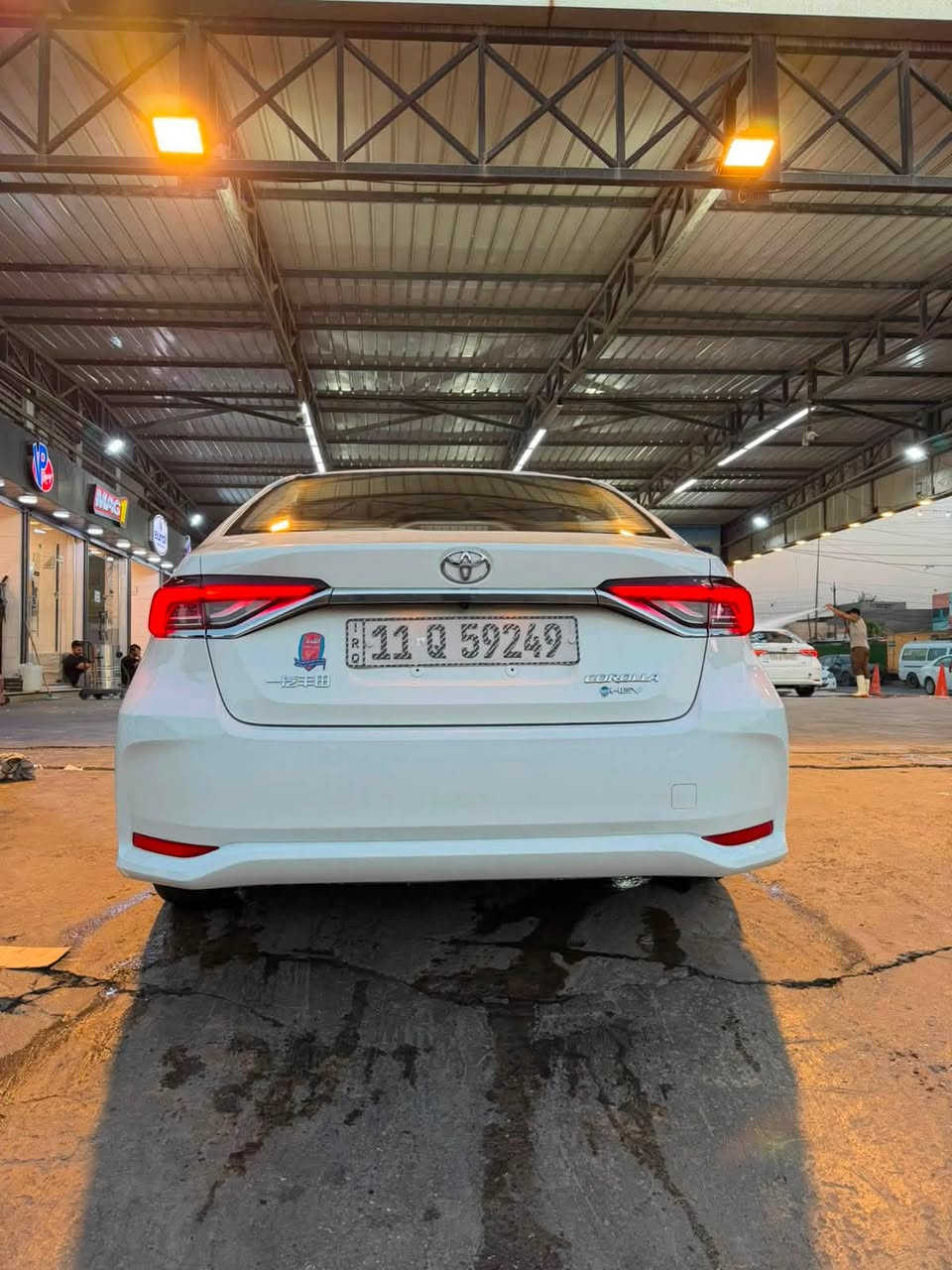 كورلا موديل ٢٠٢٥
الشكل الخليجي 
ماشيه ١٧٠٠٠ km 
السياره وكاله الشركه 
بيها تكحيل كارت شي قليل كلش بلبنيد 
السياره فول مواصفات للاخير 
فتحه 
كشنات جلد 
رقم بغداد هزه جديده بأسمي تحويل ثاني يوم 
مكاني بغداد حي اور 
***********
