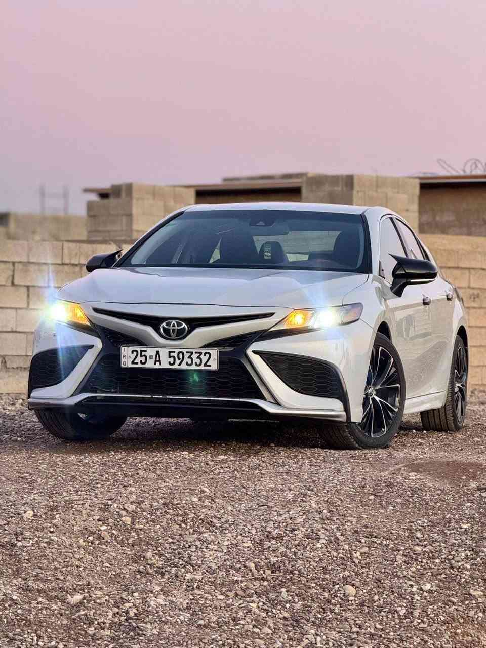 السلام عليكم كامري للبيع
موديل 22 
ضرر 3 قطع صبغ
بدون دواخل
مواصفات se
كير محرك شرط 
صدر تايرات كلو شرط
رقم كركوك معوقين 
وكاله عامه من الشرعي
السعر 190 وبيها مجال
للاستفسار ***********
