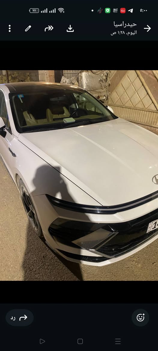 سياره للبيع سوناته 2025 خليجي السعر 245 للاتصال اسيا  ***********  زين *********** بغداد, العراق
