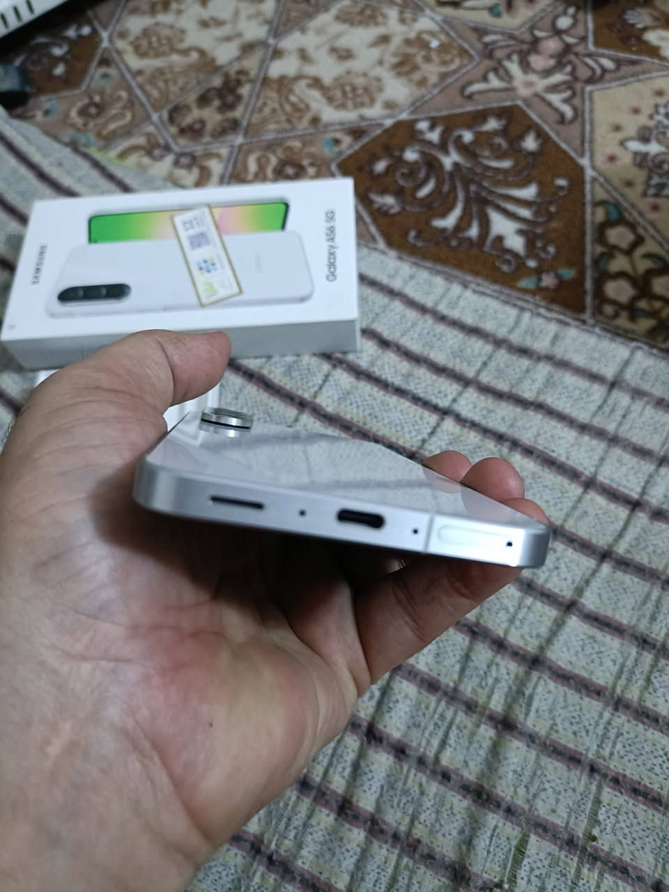 مستخدم تقريبا 25 يوم
بشرط كيبل ممفتوح 
جهاز بعده جديد ولا غلطه 
ضمان الوطني 
A56 5G................ 
ذاكرة 256.. رام 8
قفل قفل قفل قفل قفل قفل قفل قفل قفل قفل قفل قفل قفل 
365 الف شامل توصيل 
بيع فقط 
رد خاص فقط 
ضمان 15 يوم


**إذا كنت صاحب هذا الإعلان وتريد حذفه لأي سبب، رجاءا أرسل رسالة إلى الدعم الفني**