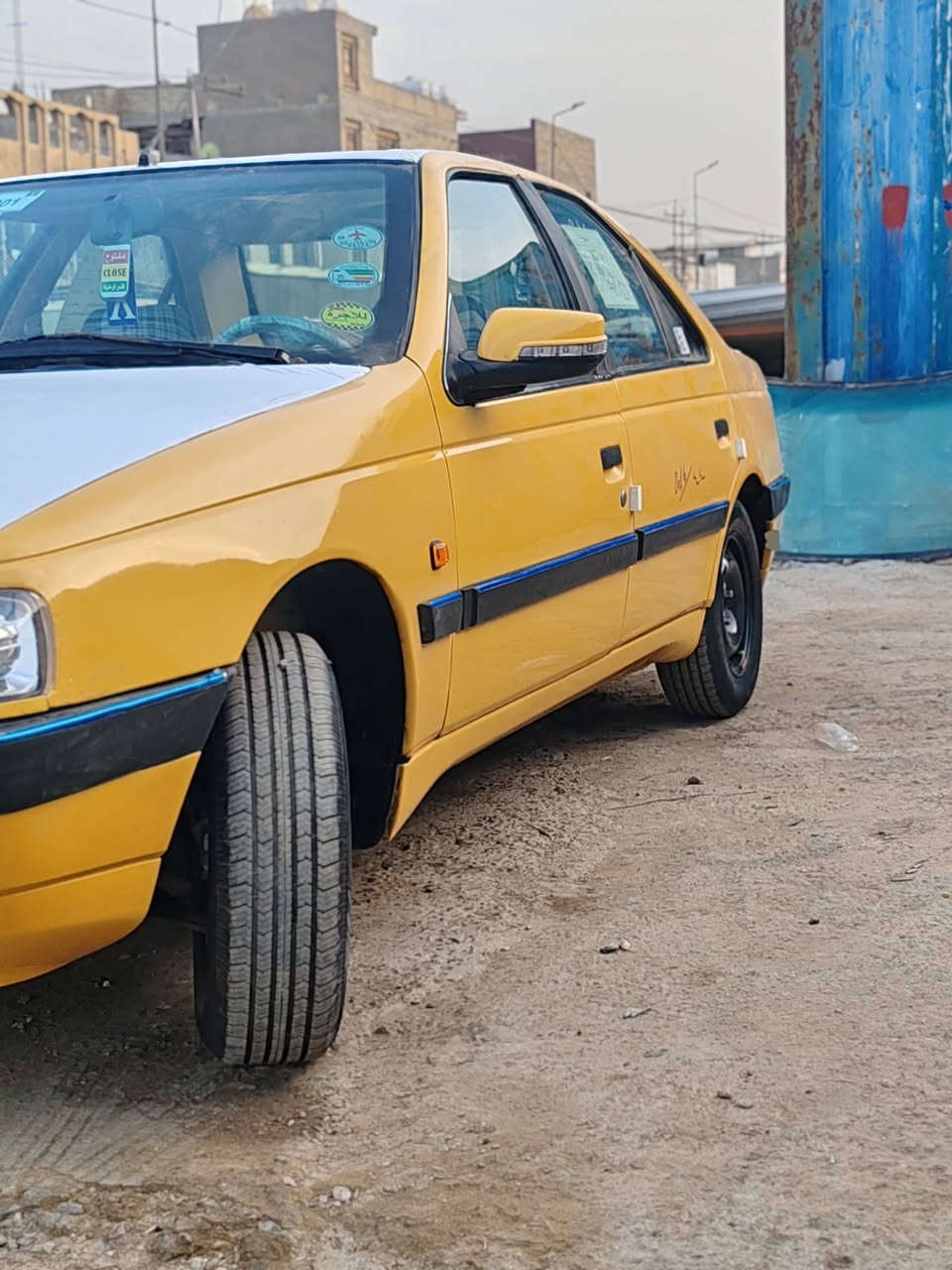 بيجو للبيع
موديل 16 السيارة بأسمي السيارة مكفولة مصلح بس خياسات دوّس 

تدفئ تبريد 

السيارة نظيفة كلش 

مكفولة من كلشي هيئة وغرامات مصفرة 

السعر 46$
***********
