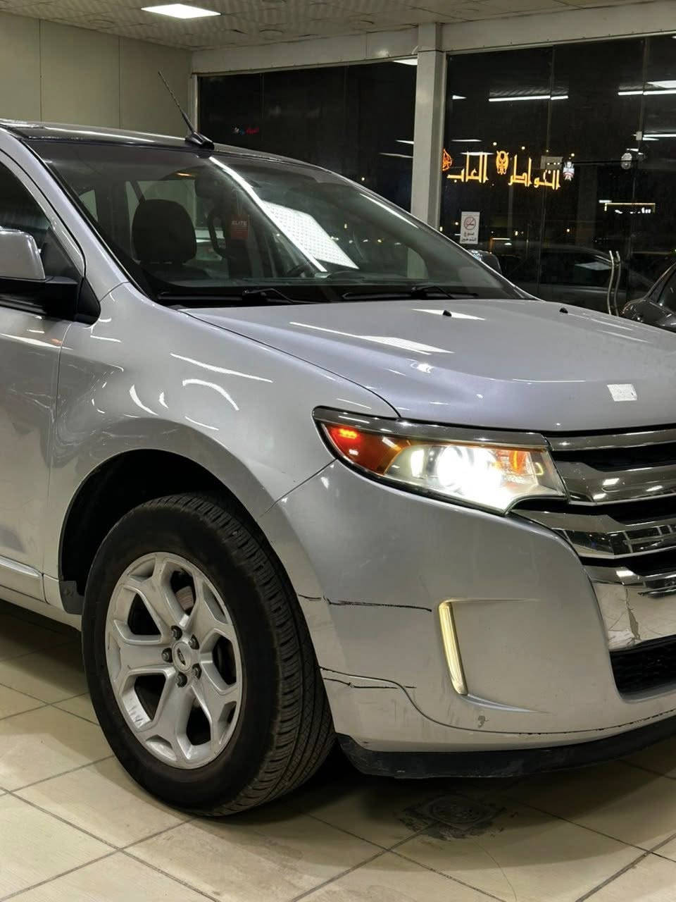 السلام عليكم ورحمة الله وبركاته. 
#معرض_ابن_شعبان_لتجارة_السيارات.
✅اسم السيارة :   FORD 
✅الفئة :  EDGE
✅الموديل :  2012
✅رقم السيارة :  بغداد تحويل باسم الزبون 
✅عداد المسافة :  KM205 
✅الضرر :  خليجي وكالة كفالة 
FORD EDGE 2012✅
‎رقم بغداد✅
‎محرك V6  3500✅
‎مواصفات : SEL✅ 
‎بانوراما✅
‎شاشه كبيره   ✅
✅ضبط سرعة
✅تدفئة مقاعد
✅تحكم كشنات أمامي كهربائي 
✅تخم تايرات جديد
‎داخل اسود جلد ✅
‎اضائه داخل 7 الوان متغير✅
✅السعر المطلوب 148 ورقه
☎️‏ ***********
 ***********📱
🔴العنوان:النجف الاشرف-
🔴المدينة المائية-
🔴مقابيل حي الجامعة-
