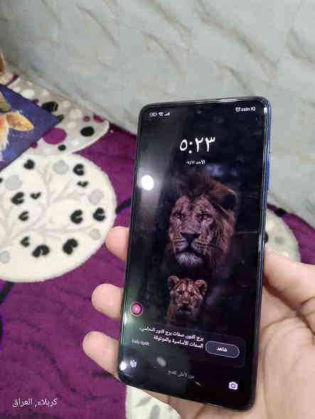 سلام عليكم جهاز بوكو x3برو ذاكره 256 ملحقات كارتون وشاحنه وكفر جهاز كلش حلو كلشي شغال بصمه سريعه كلش الضرر فقط فطور بل شاشه ممئثر علي ابد والجهاز مبدل بي فقط فلات شحن ولباقي كله اصلي السعر 135 وبي مجال للشراي ***********
