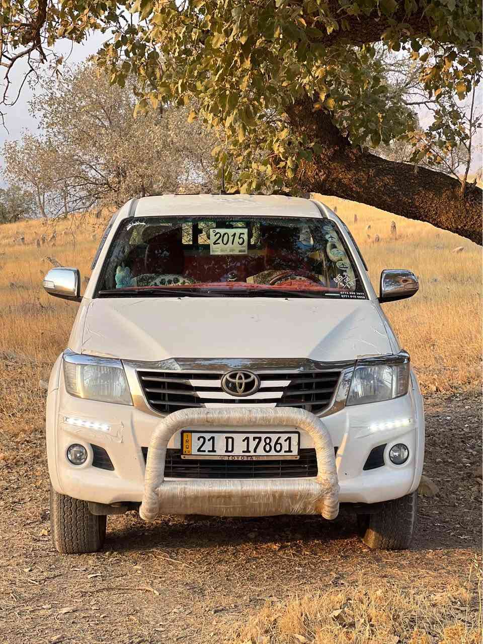 بۆ فرۆشتن TOYOTA HILUX 2015 سەید نەهرۆ بتڵە سەیارەکە هەموو گیانی بەشەرتە مەکینەی نەژراوەتەوە بەشەرتە سعری داوای 253 گڵاو مەعامەلە ئەکەمبۆ زانیاری کاملی سەیارەکە چات بکە یان تەلەفوم بۆ ئەو ڕەقەمە بکە ***********♥️ دخان, السليمانية
