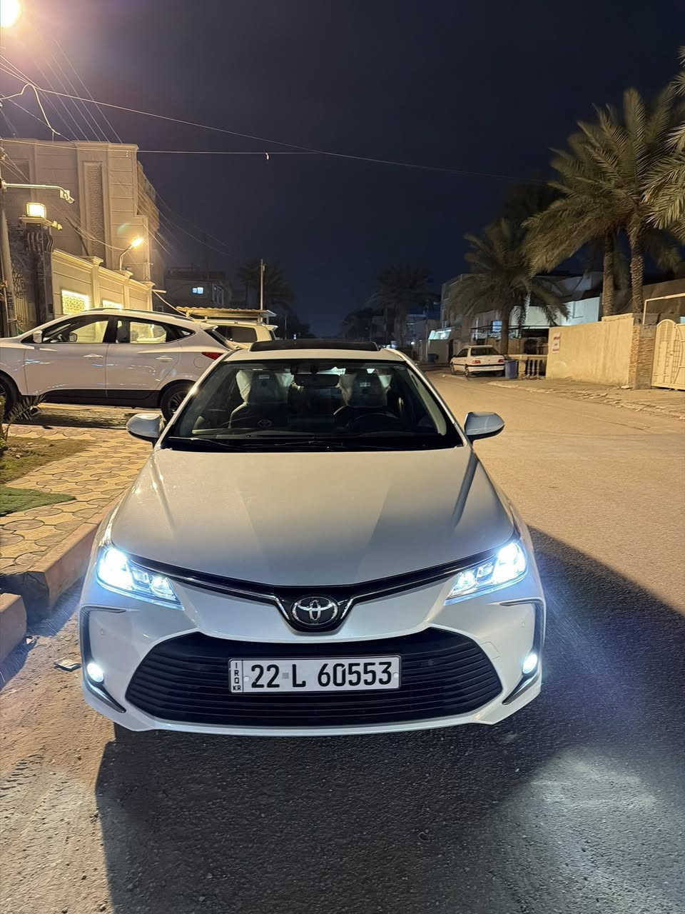 كورلا خليجي (بانزين)فول
وكالة ساز موديل 2021
ماشيه 55الف 
مكفوله من الضربه والصبغ والتبديل كير محرك كفاله
فول موصفات 
 سلايد روف (فتحة سقف
بصمه تشغيل
مري شفط و اشاير بالمري
حساس امامي
حساس خلفي 
شاشه اندرويد اوتو وابل كار بلي
كامرة خلفية 
3 انظمة قيادة
تبريد قطعتين الامامي منفصل والخلفي
المرآة الوسطية معتمة
عداد دجتل
دخول ذكي
بصمه عدد 2
داخل سياره لونين

رقم اربيل  تحويل ثاني يوم سياره كل صيانه بشركه بدون نقص تخم تاير جديد جديده جدا شادله لايت منضومه زنون ومسويله دوشمه ارضيات وكشنات وصندوك ودهن جديد مبدل
مكاني بغداد شهداء البياع 
السعر 167اوبيه مجال بيع او مراوس
للاستفسار

‏‭***********
***********
