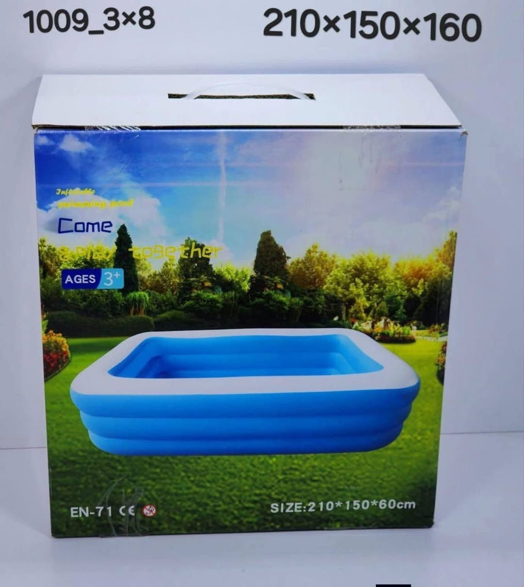 مسبح اطفال
قياس 
60*150*210
سعر 45 الف


**إذا كنت صاحب هذا الإعلان وتريد حذفه لأي سبب، رجاءا أرسل رسالة إلى الدعم الفني**