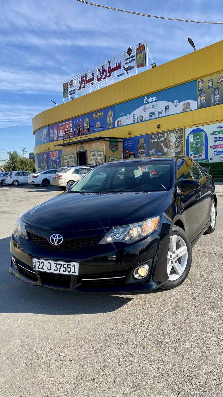 تيوتاكامري موديل 2013 السيارة كلين تايتل وارد أمريكي لون اسود السيارة مكفولة كفالة عامه تنين سويج بلاد
 السيارة مواصفات SE .SPORTماشية 128 ميل 
كير مكينه مكفولات من كلشي  محرك 2500
كشنات جلد شاشه كامرا    مثبت سرعه السياره فول   الموصفاتها معروفه تخم تاير جديد هزه فحص رقم  جديدة السيارة بسمي تحويل وكالة مباشره اليوم 
امانه السياره احلى من الصور  وما تصرف عليها دينار 
مكان السياره أربيل داخل معارض
ء*********** اسيا 
ء*********** كورك   
واتس أب موجودة
