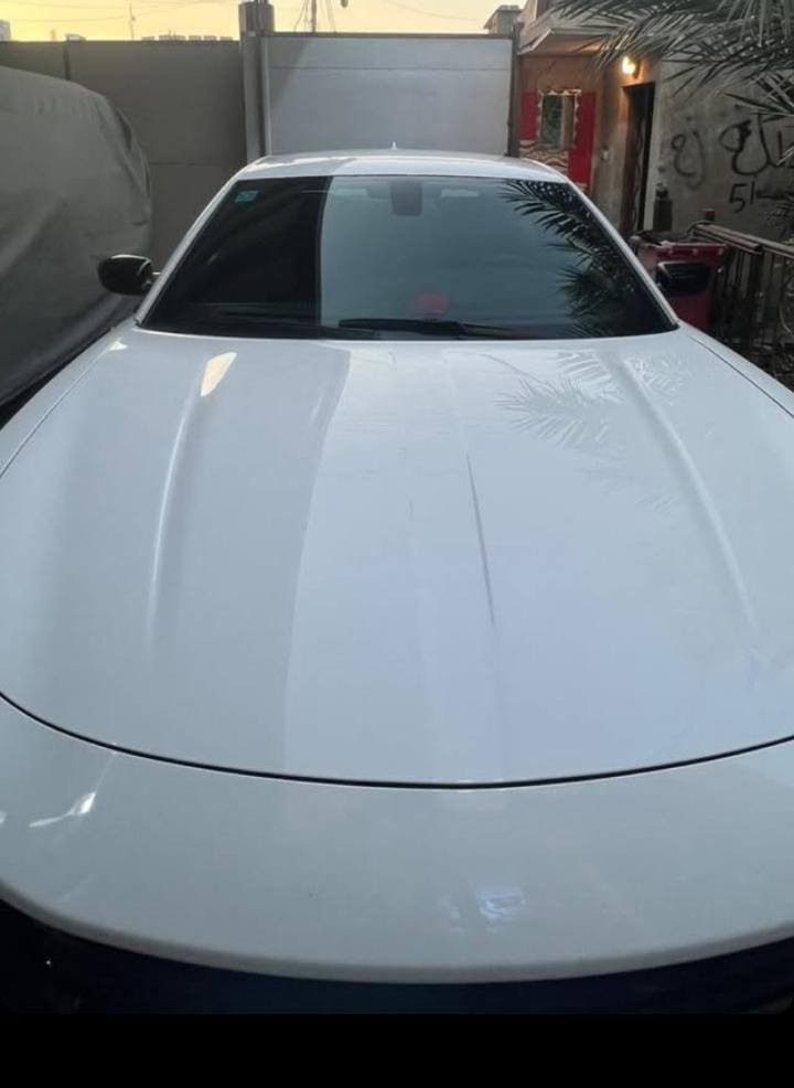 دوج جارجر ٢٠٢٣ sxtاخر اصدار رقم بصرة تحويل ثاني يوم حادث كلش خفيف مو شون ماكان مبدل بنيد اصلي السيارة جاهزة من كلشي ما مشتغلة خط /رقم التصال .. ***********
