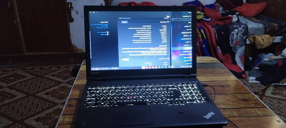 حاسبه Lenovo  CORE i7 T540p الرقم *********** السعر 240 وبي مجال مكاني بغداد حي أور
