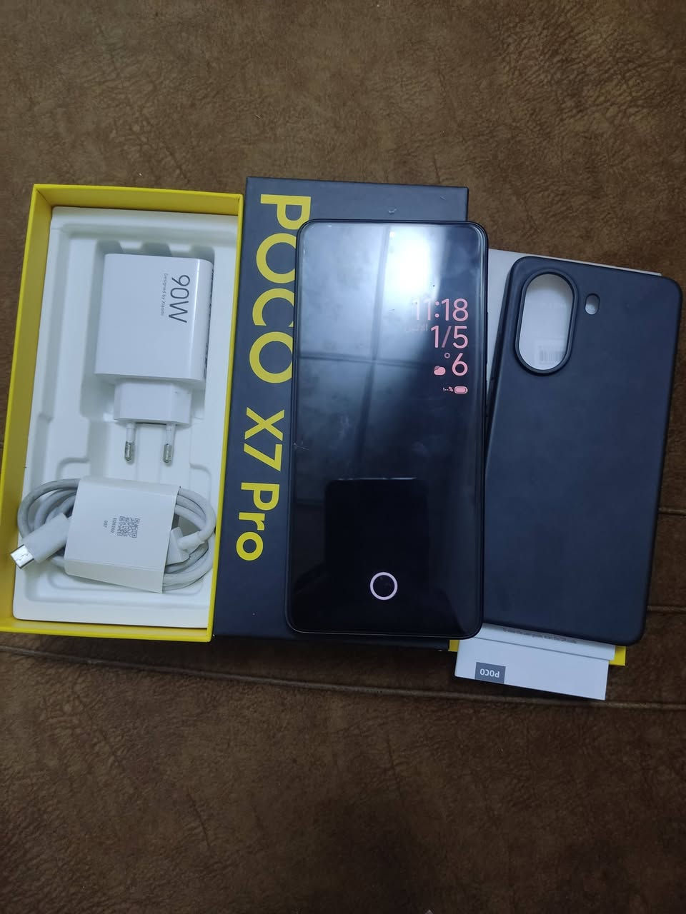 السلام عليكم للبيع فقط
جهاز poco X7 pro جهاز نظيف استخدام شخصي
ذاكره 512
غراضه كامله من كارتون + شاحنه + كفر 
السعر 425 وبي مجال بسيط 
المكان كربلاء / الروضتين
***********
