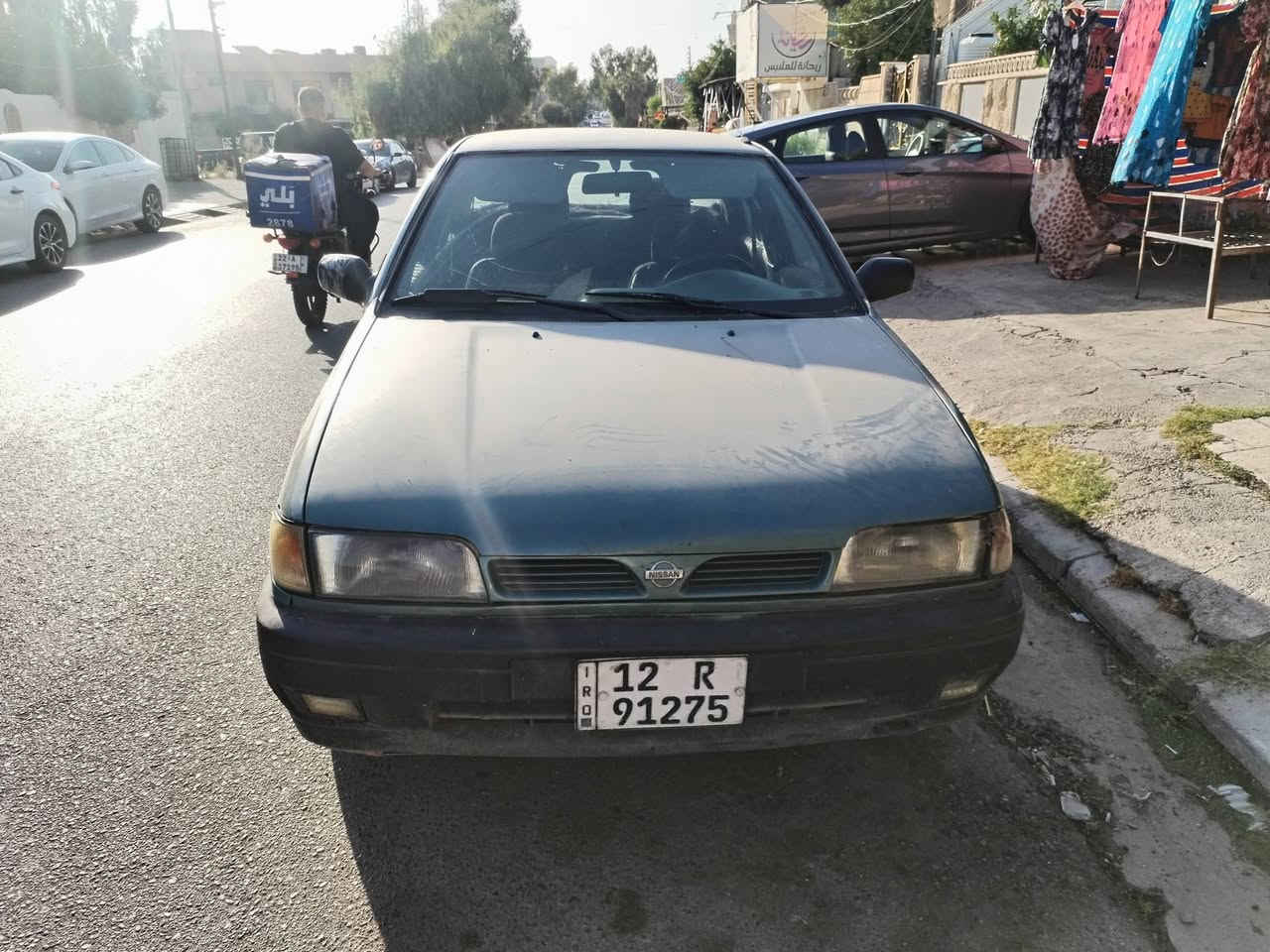 نيسان صني 92 محرك كير لاصرف ولانفخ كاربون بنزين رقمي ***********
