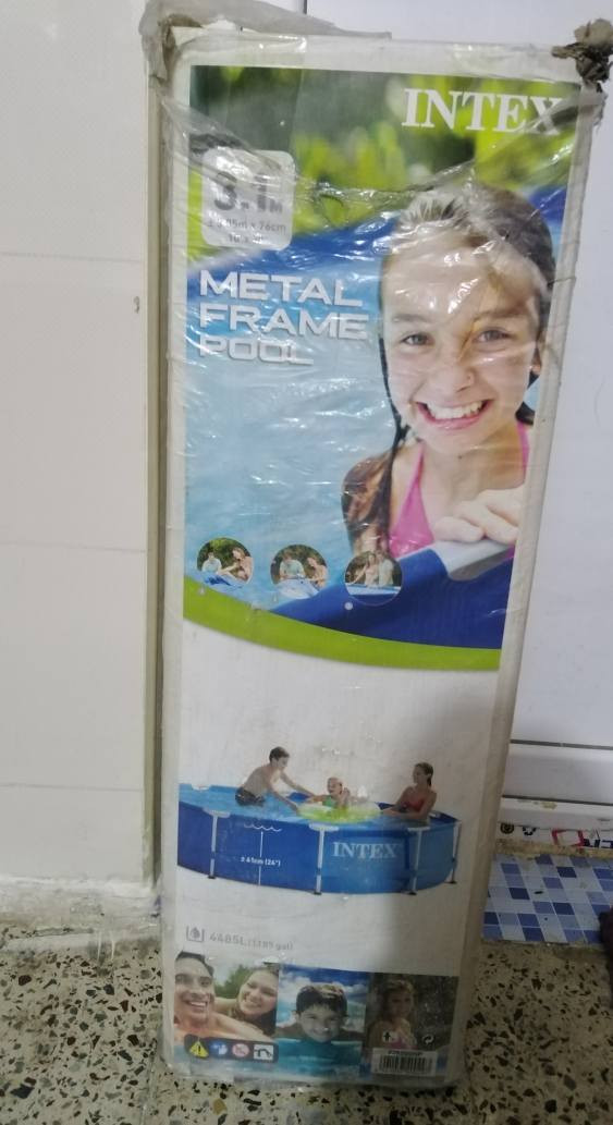 #للبيع
مسبح انتكس مستخدم قليل اخو الجديد الحجم 3.05m×76cm مكتوب  على كارتون الاصلي حجم كبير جدا سعر 150بي مجال مااخذي بغير سعر الشراي يتواصل خاص فقط الرمادي, الأنبار


**إذا كنت صاحب هذا الإعلان وتريد حذفه لأي سبب، رجاءا أرسل رسالة إلى الدعم الفني**
