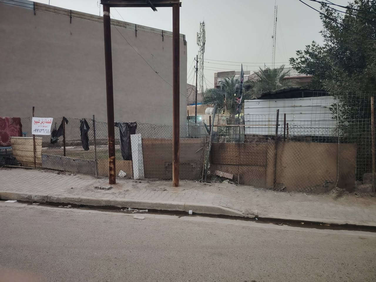 السلام عليكم قطعه ملك صرف بسمي منطقت، جسر ديالى القدم قرب علوت الصدرين للأسماك عالشارع العام ١٤٠ بل سند واقع حال تقرين 160 الاتصال
***********
