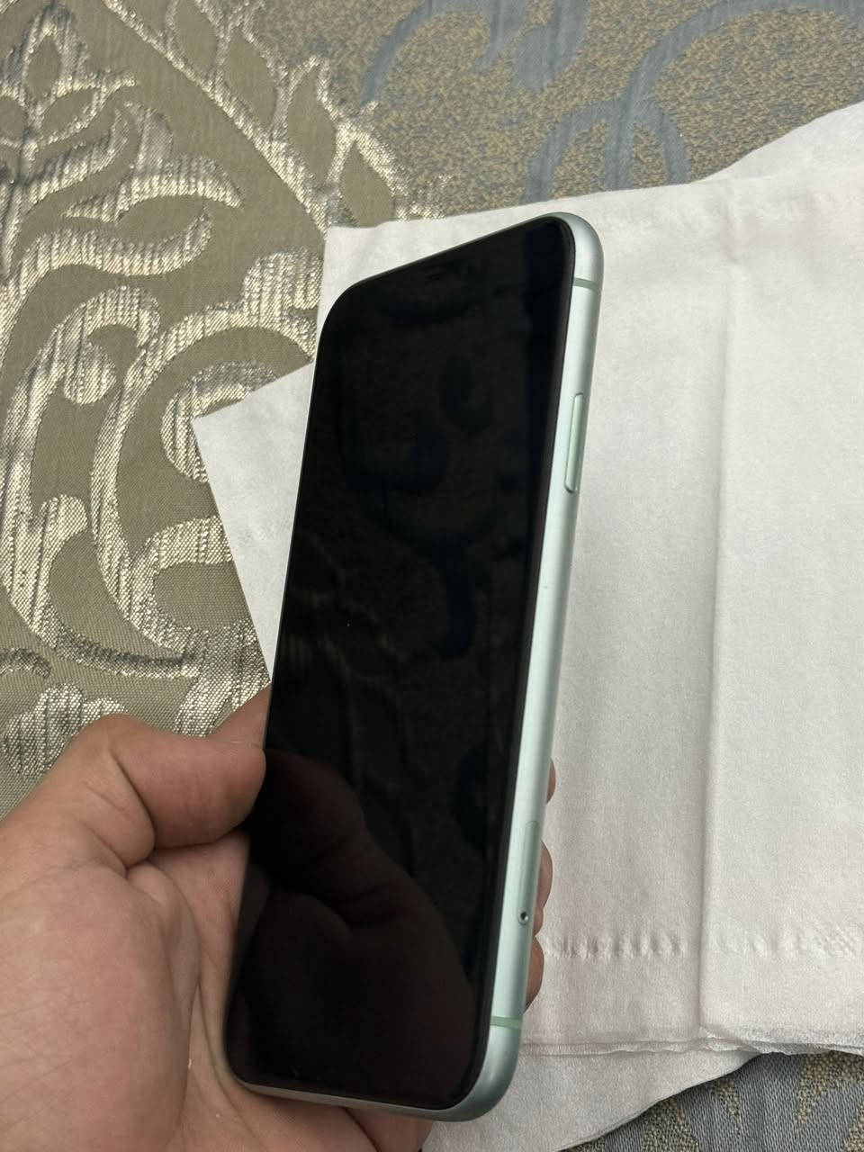 سلام عليكم
ايفون 11💚للبيع

جهاز وتر برو مافتوح نضيف

بطاريه74%

ذاكره64

السعر 230الف وبي مجال 

مكاني الفلوجه خاص مفتوح

‭٠٧٨٨ ٤٣٢ ٤١٦١‬
