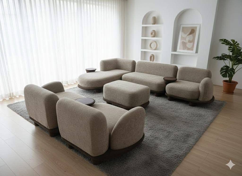 تمتع بالراحه مع ميليا للاثاث بارقى المواصفات 
للحجز ***********
