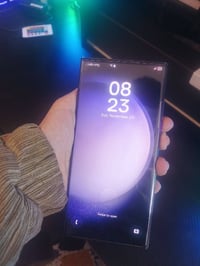 جهاز samsung s23 ultra مستعمل يشبه الجديد الشاشه : اموليد 120 هرتز ذاك...