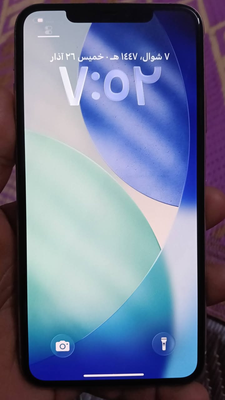 ايفون 11 برو ماكس مبدل بطاريه فقط جهاز جديد مكفول من العطل الذاكره 64 السعر 325 بغداد الحسينيه الراشديه الرقم***********
