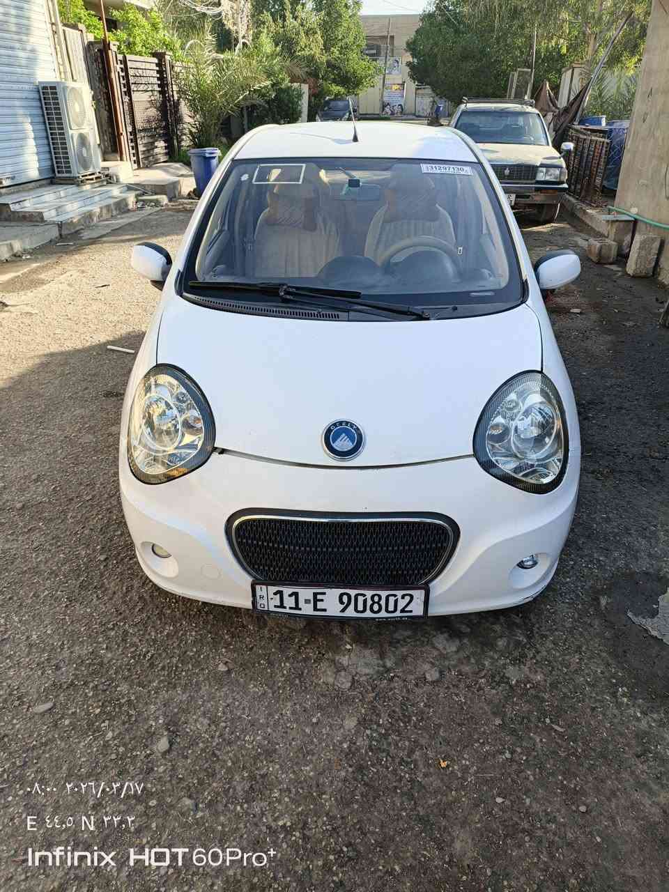 السلام عليكم سيارة جيلي باندا للبيع موديل 2013 السيارة كفالة عامة ماعدى صبغ قليل بالجاملغ الأيسر جاهزة كله شغال كهربائيات منظومة زنون  تدفئة اوتبريد كير مكينة استندر مافتوحات السيارة كل تفاصيله مذكورة مكان السيارة الزعفرانية السعر 45 اوبي مجال بسيط 
رقمي ***********
***********
