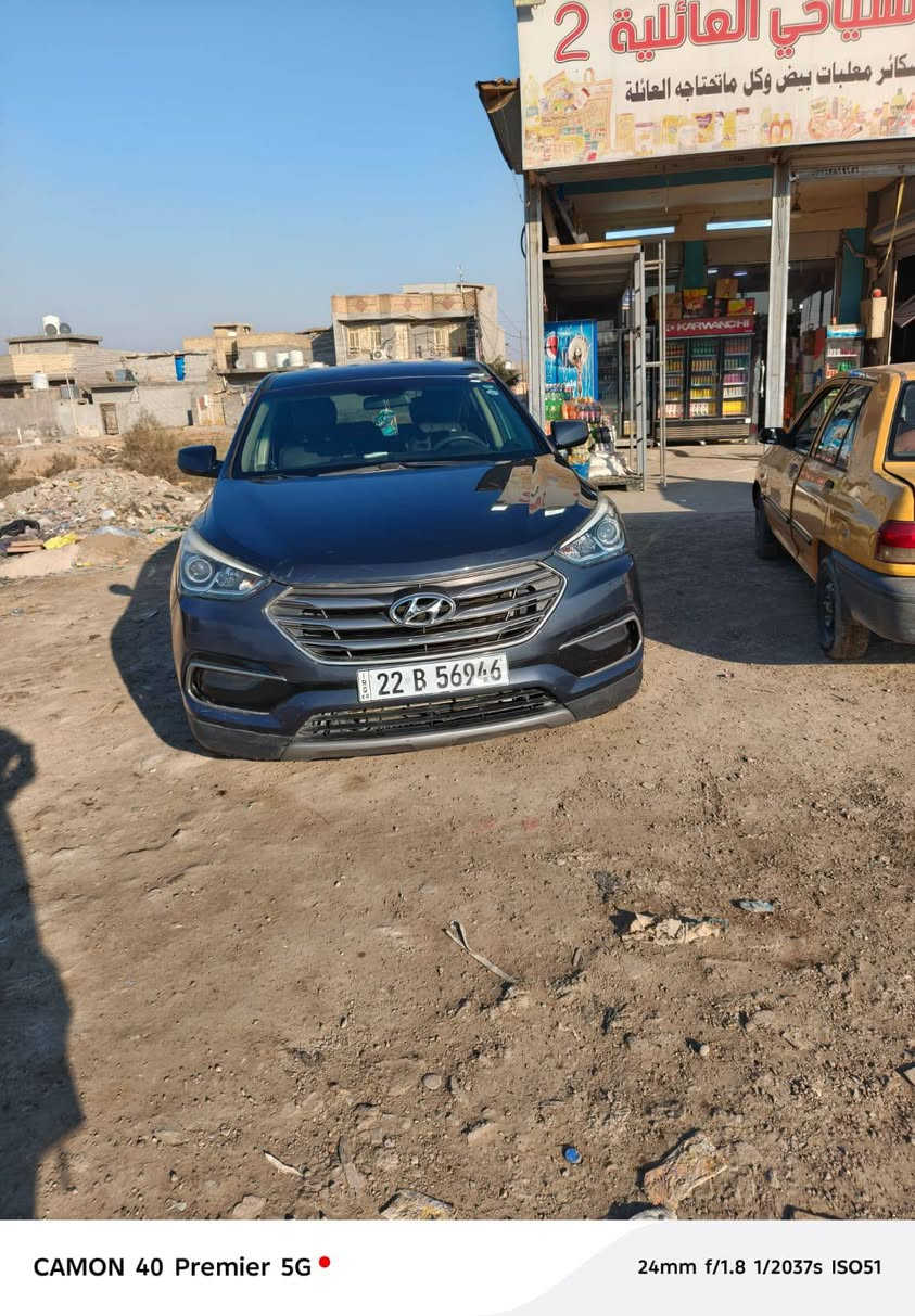 بسم الله الرحمن الرحيم) السلام عليكم سنتافي موديل 2017 وارد امريكي ضررها بلجاملغ الخلفي ومصبوغ الصفحة ويا توحيد لون موجود السونار داخل المنشور مكينه 4 سلندر 2400 السيارة ماشية 91 الف رقمها اربيل تريد تحويل تريد وكالة سنويه ساقطه 
( سعرها 130 ورقه وبيها مجال للطيبين) رقمي للتواصل 
*********** مكاني بغداد طريق القديم الرابط بين بغداد وديالى السياحي
