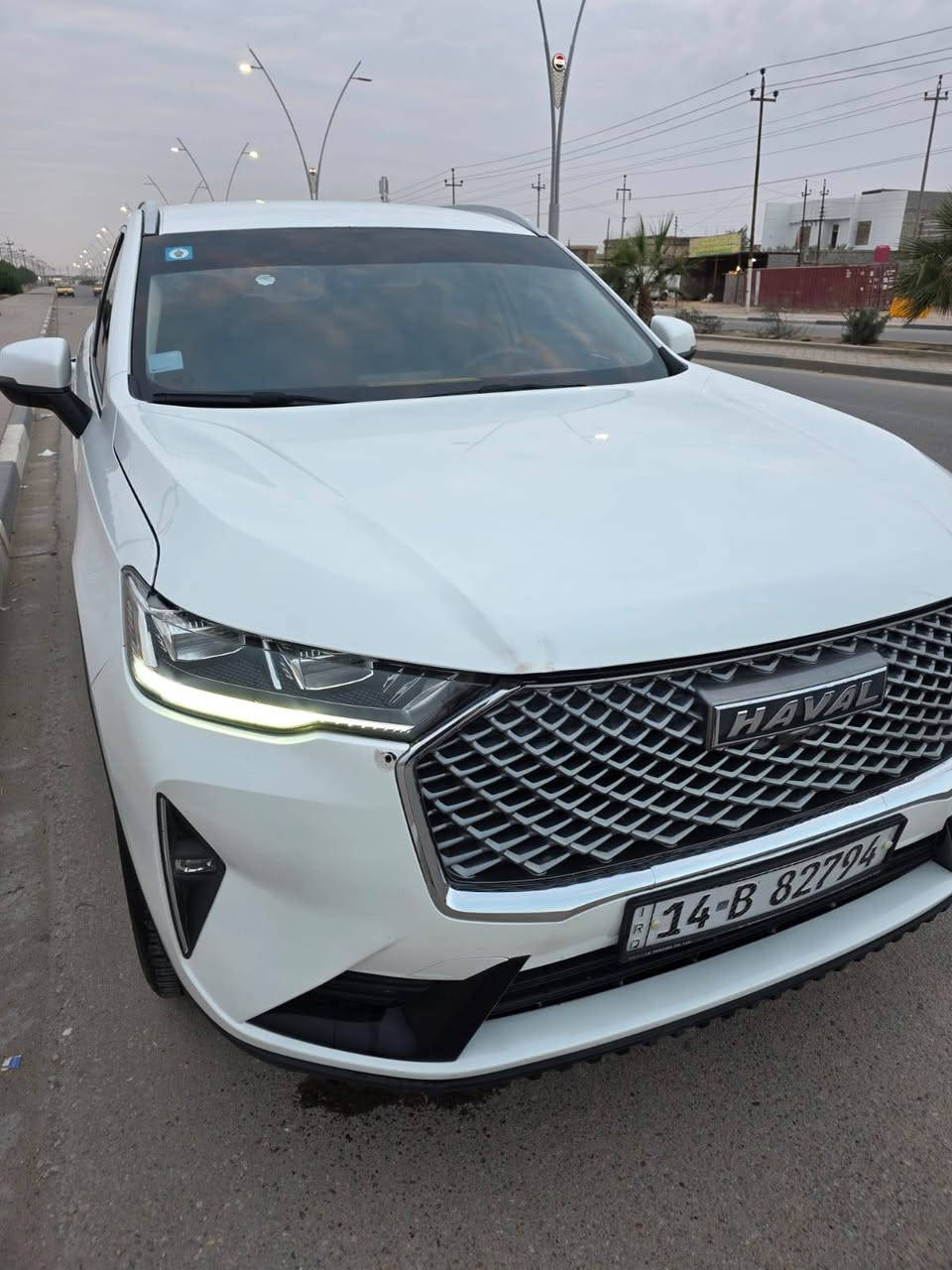 هافال h6  موديل ٢٠٢٣ يوجد فيها طخه في البنيد وطخه في الصندوق موضحه في الصور  ماشيه 50 الف السعر 175  مكان السيارة البصره  
الرقم ***********
