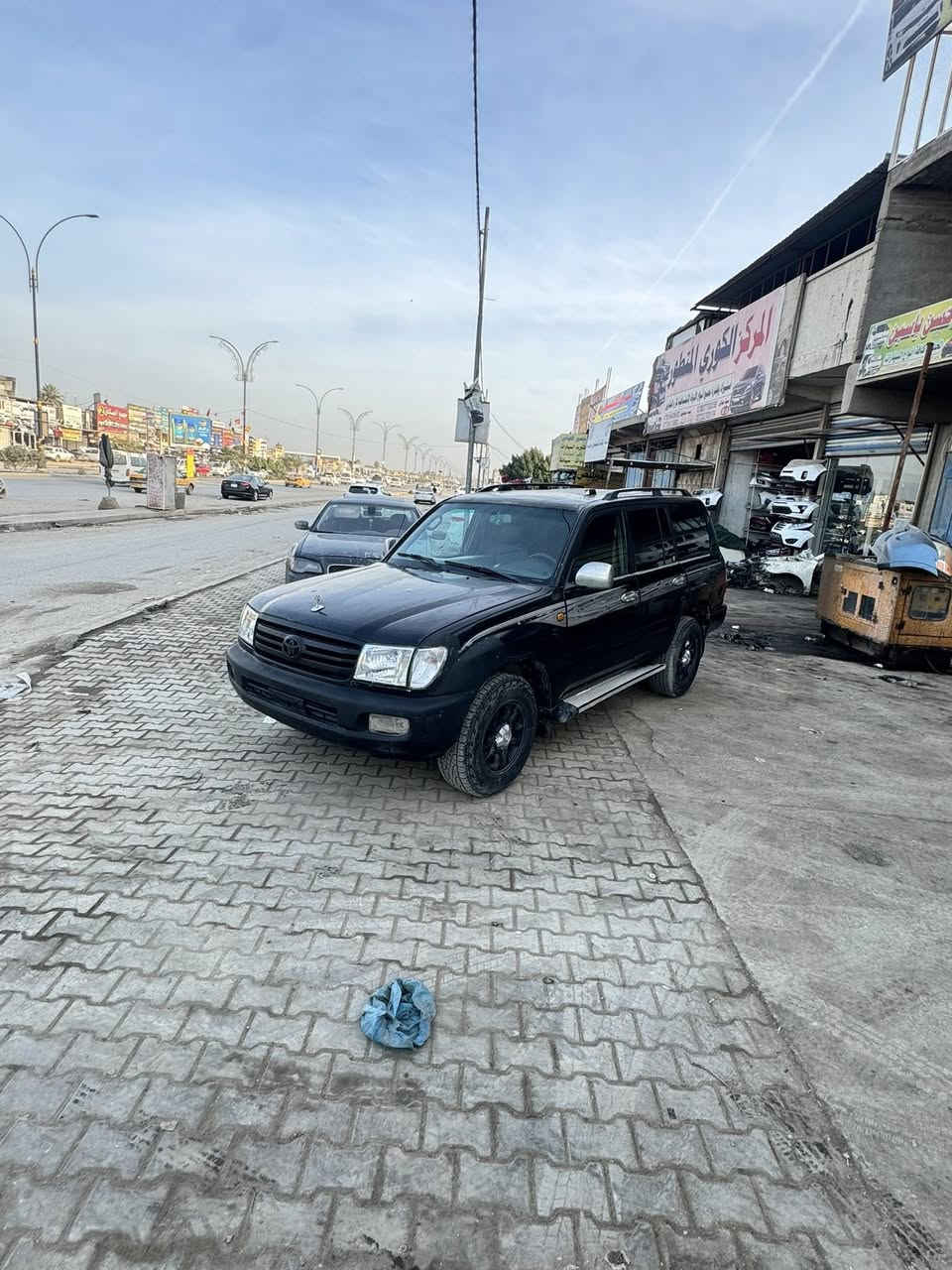 ام عليكم للبيع لاندكروزًمديل ٢٠٠٤ مكفوله من الحادث والتبديل محرك بلادي ٦ سلندر كير أوتوماتيك مصبوغه سوده اصل ابيض كتاب مزاد وكاله ام الباركود مكاني بابل لاستفسار *********** السعر ٧٥
