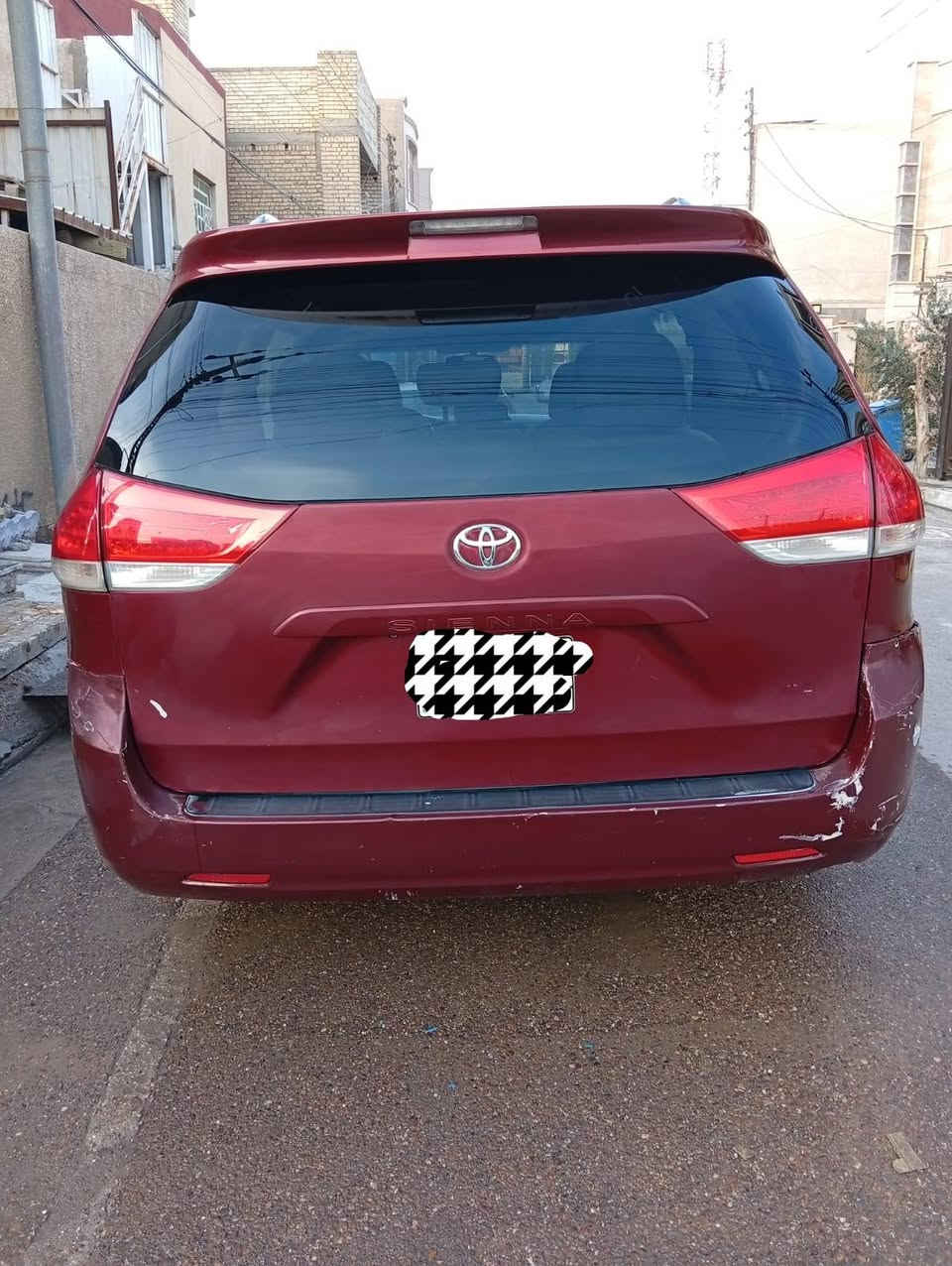 تيوتوتا سينا 2012 مراوس بسينا 2021 هايبرد مواصفات XLE معروفة حادثها جاملغ وبنيد ا
و بغداد باب السلايد و شوية من باب السايق

تفاصيل أكثر خاص او واتساب
***********
