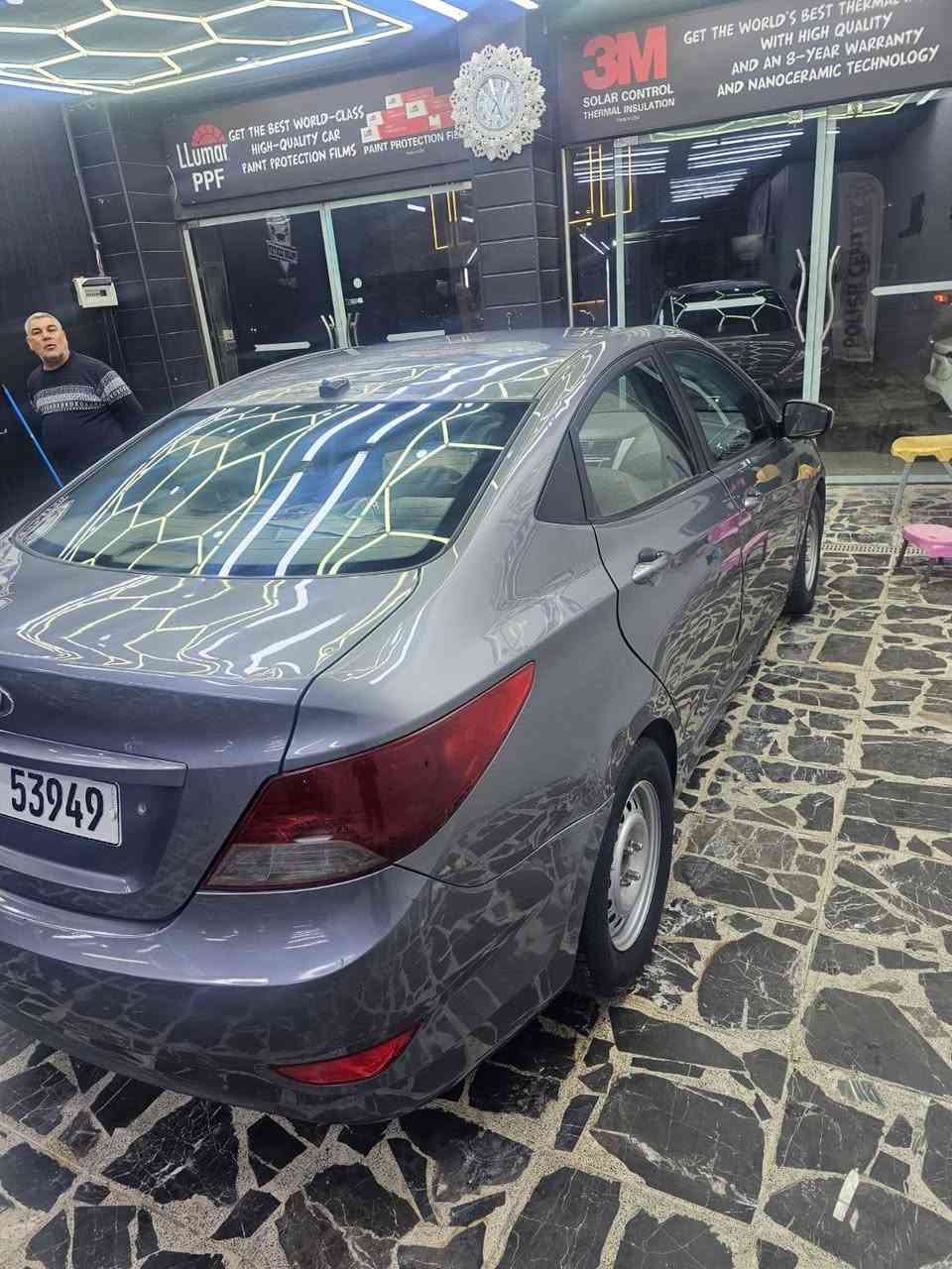 ( أكسنت 2014 امريكي ) السونار ويا الصور
التفاصيل:
​ أكسنت (Hyundai Accent) موديل 2014
​اللون: رصاصي ( فيلي )
​اللوحات: رقم بغداد دولي (بأسمي، التحويل  ثاني يوم سنوية لحد  سنة2028  هزتها بعدها ماساقطة ).
​المسافة المقطوعة: 75 ألف ميل فقط.
​الحالة الميكانيكية: الكير والمحرك مكفولات وبشرط الفحص
وتبريدها مسوي كلفني 600 الف الله شاهد
​البودي (الضرر): حادثها فقط في باب الصدر مبدل اصلي و الجاملغات بارد 

وبيها مثل الجراد على القمارة بسبب الفابلون 

والباقي موضح بالسونار المرفق (بيها طخطخات وشخوط موضحة بكل 
​📍 الموقع: بغداد. الزعفرانية اربع شوارع
💰 السعر /  رايدها ب 81 ورقة وبيها مجال بسيط للشرايي

***********
 موجود واتساب
