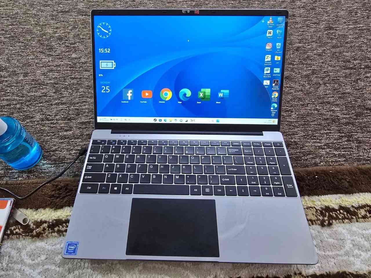 سلام عليكم حاسبة للبيع
DESKTOP-O783HRI:SsHosll اسم الحاسبة 
نوع الحاسبة انتل 
المعالجIntel(R) Celeron(R) N5095 @ 2.00GHz 2.00 GHz
الرامات 16 
وندوز 11 رسمي 
الحاسبة بعدهي جديدة بالكارتون 
كل غراضها موجودة الهارد ssd m.2 512
حجم الشاشة Display: 15.6" FHD
السعر 375  مكاني نجف الاشرف 
للستفسار ***********
