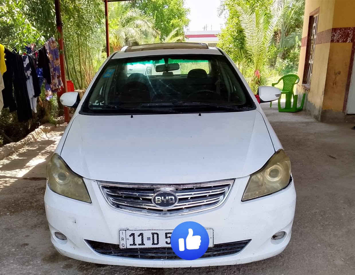 للبيع بي واي دي BYD G3 أوتو  موديل 2013
رقم بغداد انكليزي 
 تحويل ثاني يوم 
 مصفره غرمات
 مكفولة من كلشي لاتبديل ولاضربه ولاصبغ 
   كير مكينه كورله بيكاجو 
السعر 40 وبيه مجال 
مكان سيارة واسط الزبيدية 
الاستفسار على الرقم 
‏‪***********‬‏
***********
