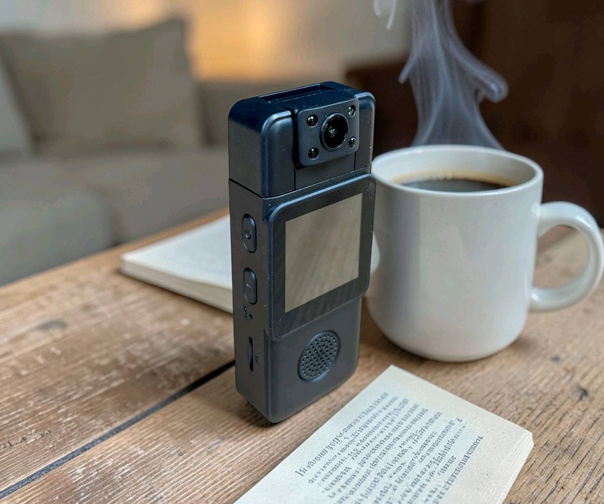 كاميرا أكشن محمولة عالية الجودة، مثالية لالتقاط اللحظات الممتعة أثناء السفر والنشاطات الرياضية. تأتي الكاميرا بشاشة عرض خلفية لعرض الصور والفيديوهات الملتقطة بسهولة. تصميمها المدمج والعملي يسهل حملها في كل مكان.