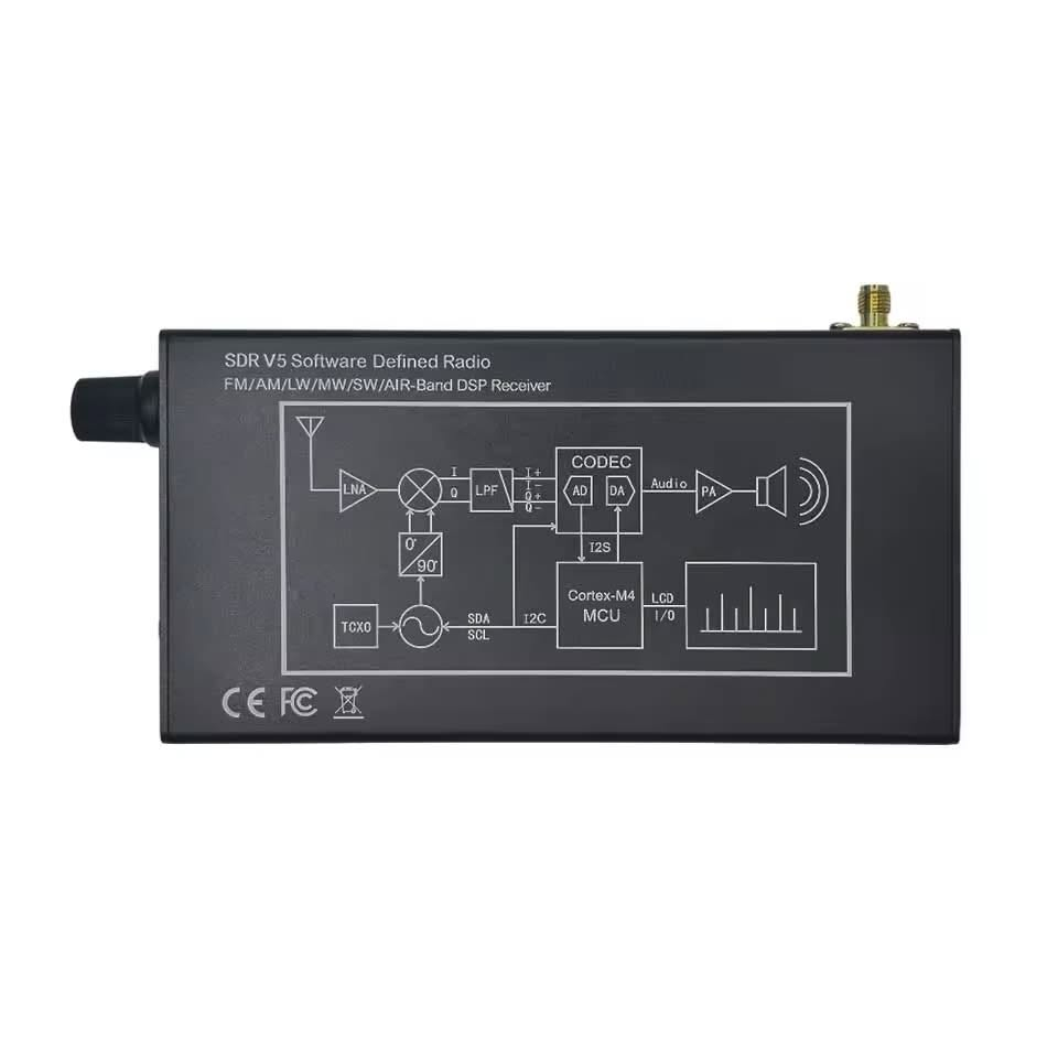 متوفر الراديو الاحترافي احدث اصدار V5
SDR V5 DSP Receiver

📻 نطاق الترددات المدعومة ..

مدى التردد الشامل: من 100 كيلوهرتز وحتى 149 ميجاهرتز.

نطاقات البث المغطاة:
LW (الموجات الطويلة)
MW (الموجات المتوسطة)
AM (تعديل السعة العام)
SW(الموجات القصيرة وعشاق اللاسلكي HAM Radio
FM / WFM (البث الإذاعي التجاري وعالي العرض)
AIR-Band (نطاق اتصالات الطيران الإذاعي)

🎛️ تقنيات معالجة وفك تشفير الإشارة (المخطط الداخلي) .. 

معمارية المعالجة: يعتمد على نظام الراديو المحدد بالبرمجيات (SDR) والمعالجة الرقمية للإشارات (DSP).

المعالج الميكروي: معالج متطور من نوع Cortex-M4 MCU لإدارة العمليات والتحكم بالشاشة والبيانات.

وحدة الترميز (CODEC): تتضمن محول رقمي-تناظري وتناظري-رقمي (AD / DA) لتمرير الصوت ومعالجته رقمياً عبر بروتوكول I2S.

نظام خفض الضوضاء وتثبيت التردد:

يحتوي على مذبذب كريستالي معوض حرارياً TCXO لضمان ثبات التردد العالي وعدم انزياحه أثناء الاستخدام الطويل.

مضخم إشارة منخفض الضوضاء LNA متكامل لرفع حساسية التقاط المحطات الضعيفة.

مرشح تمرير منخفض LPF لتنقية الإشارة وفصل التداخلات.

💻 الشاشة والواجهة الرسومية ..

 نوع الشاشة: شاشة باللمس ملونة مقاس 4.3 بوصة بتقنية IPS عالية السطوع والوضوح.

دقة الشاشة: 800×480 بكسل.
العرض الطيفي: تدعم عرض النطاق الترددي الفوري (عرض الطيف) حتى 192 كيلوهرتز مع خاصية مخطط الشلال (Waterfall Graph) لتتبع الإشارات النشطة بصرياً في الوقت الفعلي.

🔋 الطاقة والبطاريةالبطارية المدمجة: 
بطارية ليثيوم بسعة 3000 مللي أمبير (3.7 فولت).

فترة التشغيل: تدوم ما بين 10 إلى 12 ساعة من الاستخدام المتواصل (تتأثر بمستوى الصوت وسطوع الشاشة).

منفذ الشحن: يتم شحنها وتوصيل البيانات من خلال منفذ USB Type-C الحديث.

🔌 المنافذ والهيكل الخارجيمخرج الصوت: 

مضخم صوت مدمج (PA) يدعم مكبر الصوت الداخلي، بالإضافة إلى مخرج 3.5 مم لتوصيل سماعات الرأس الاستريو.

منفذ الهوائي: مقبس ذهبي من نوع SMA أو BNC (حسب الفئة الفرعية المصنعة للهيكل) لربط الهوائي التلسكوبي المرفق أو الهوائيات الخارجية.

مادة التصنيع: هيكل معدني متين بالكامل مصنوع من سبائك الألومنيوم المقاومة للصدمات والتشويش الكهرومغناطيسي باستخدام ماكينات CNC.

السعر والتفاصيل خاص .. ✉️
متوفر توصيل .. 🚕


**إذا كنت صاحب هذا الإعلان وتريد حذفه لأي سبب، رجاءا أرسل رسالة إلى الدعم الفني**