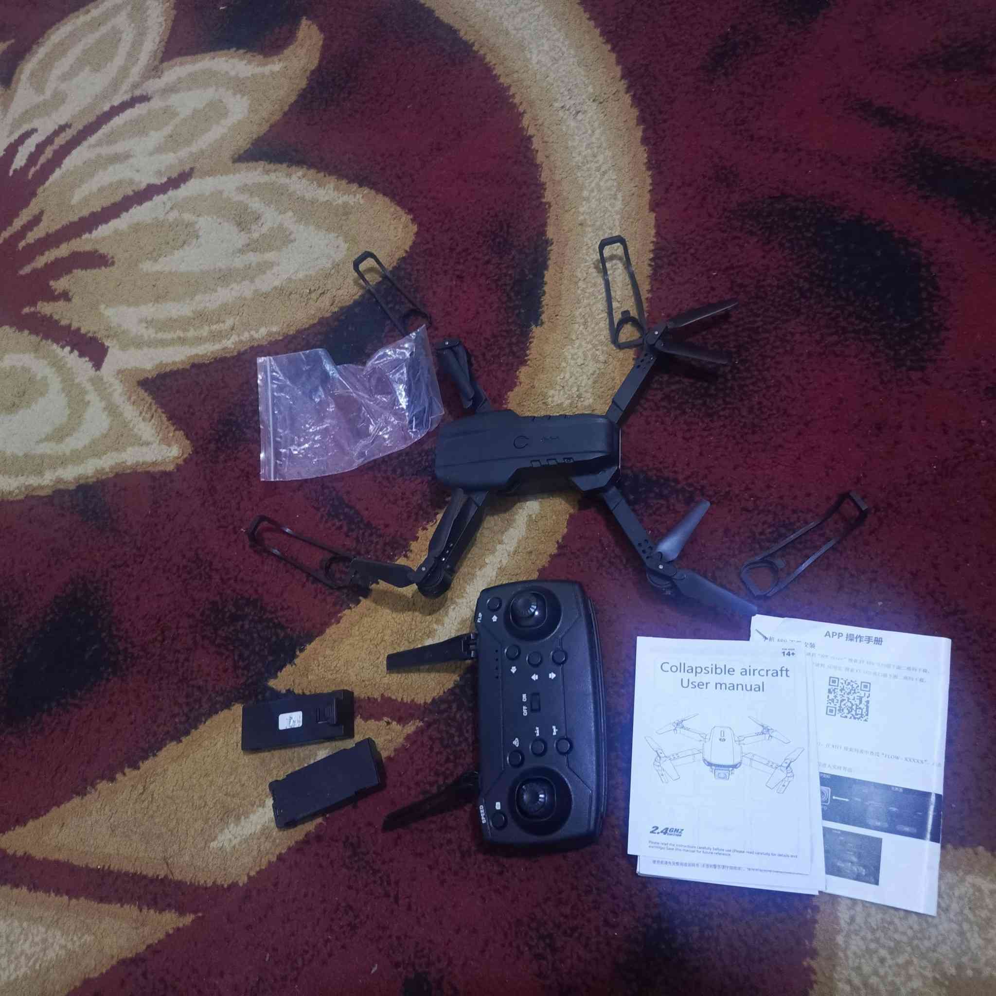 طائره درون 88 للبيع مع اربع ريش واربع قطع حمايه مع كامره وثلاث بطاريات السعر 50وبيها مجال مكان قضاء النصر ✈️


**إذا كنت صاحب هذا الإعلان وتريد حذفه لأي سبب، رجاءا أرسل رسالة إلى الدعم الفني**