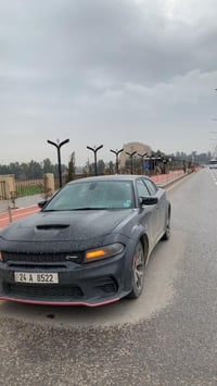 دوج جارجر 2018للبيع sxt محور وايد بدي كامل ضرر سياره داخله كلين للعراق...