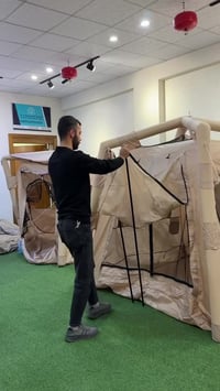 تخفيضات بناسبه العيد 🌙🎁🎈.    خيمه نفخ سهله التركيب وتر بروف بسعر 150 ا...